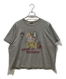 Disney STORE（ディズニーストア）の古着「GRUMPY プリントTシャツ」｜グレー