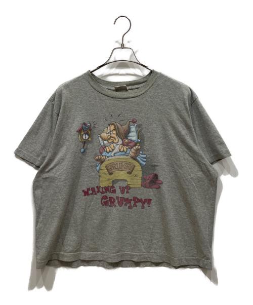Disney STORE（ディズニーストア）Disney STORE (ディズニーストア) GRUMPY プリントTシャツ グレー サイズ:不明の古着・服飾アイテム
