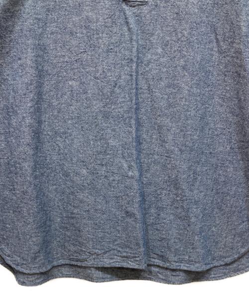 BEAMS（ビームス）BEAMS (ビームス) ミリタリー プルオーバー シャツ インディゴ サイズ:SIZE Lの古着・服飾アイテム