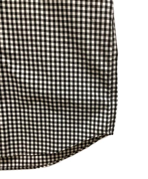 FRED PERRY（フレッドペリー）FRED PERRY (フレッドペリー) BEAMS (ビームス) 別注 リブカラーシャツ ホワイト×ブラック サイズ:XLの古着・服飾アイテム