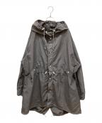 US ARMYユーエスアーミー）の古着「M-51 後染めスノーカモパーカ」｜グレー