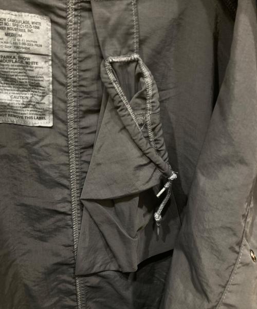 US ARMY（ユーエスアーミー）US ARMY (ユーエスアーミー) M-51 後染めスノーカモパーカ グレー サイズ:Mの古着・服飾アイテム
