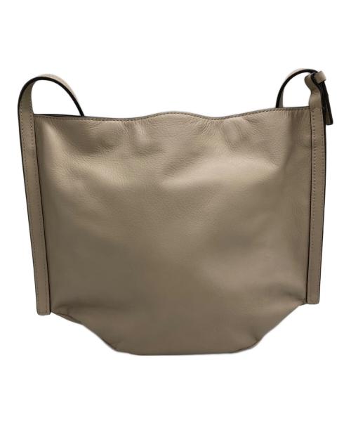 ORSETTO（オルセット）ORSETTO (オルセット) ライトレザートート ベージュの古着・服飾アイテム