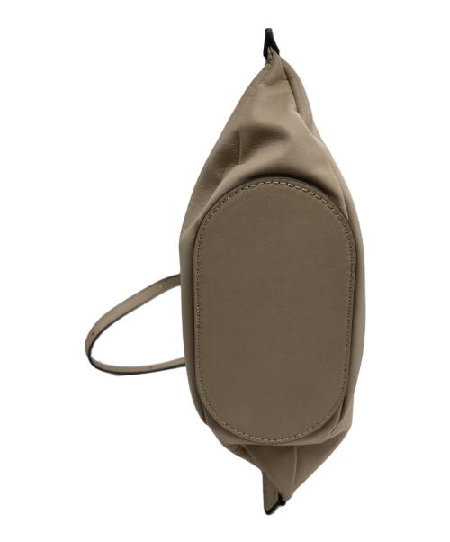 ORSETTO（オルセット）ORSETTO (オルセット) ライトレザートート ベージュの古着・服飾アイテム