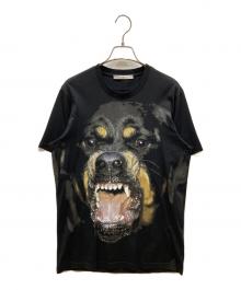 GIVENCHY（ジバンシィ）の古着「Rottweiler Printed T-Shirt」｜ブラック
