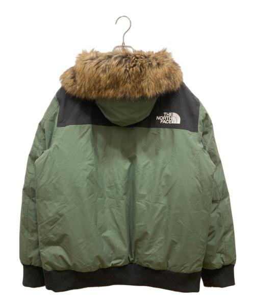 THE NORTH FACE（ザ ノース フェイス）THE NORTH FACE (ザ ノース フェイス) マクマードボンバージャケット　MCMURDO BOMBER カーキ×ブラック サイズ:SIZE Lの古着・服飾アイテム