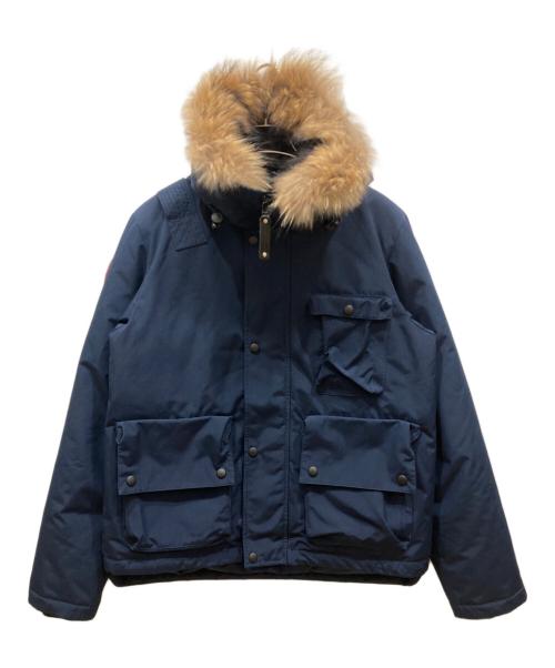 ARCTICEXPLORER（アークティックエクスプローラー）ARCTICEXPLORER (アークティックエクスプローラー) ダウンジャケット ネイビー サイズ:SIZE Mの古着・服飾アイテム