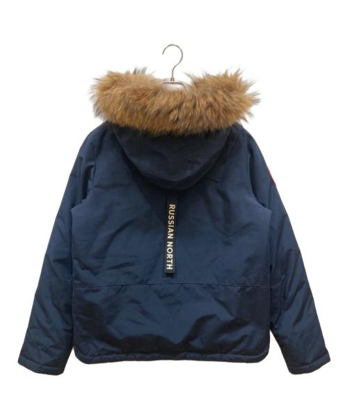 ARCTICEXPLORER（アークティックエクスプローラー）ARCTICEXPLORER (アークティックエクスプローラー) ダウンジャケット ネイビー サイズ:SIZE Mの古着・服飾アイテム