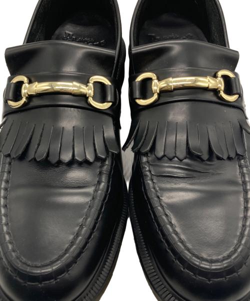 Dr.Martens（ドクターマーチン）Dr.Martens (ドクターマーチン) ADRIAN SNAFFLE ローファー ブラック サイズ:27の古着・服飾アイテム