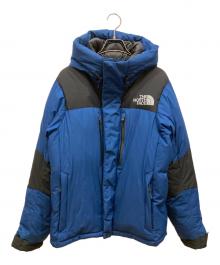 THE NORTH FACE（ザ ノース フェイス）の古着「ダウンジャケット」｜ブルー×ブラック