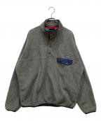 Patagonia SYNCHILLAパタゴニア シンチラ）の古着「ライトウェイトシンチラスナップT」｜グレー