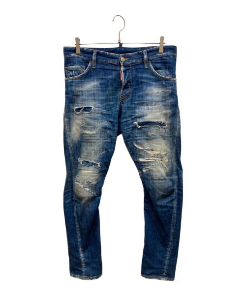 DSQUARED2（ディースクエアード）DSQUARED2 (ディースクエアード) デニムパンツ インディゴ サイズ:46の古着・服飾アイテム