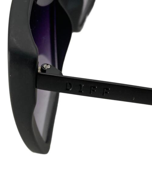 DIFF（ディフ）DIFF (ディフ) サングラス ブラック サイズ:56□16-145の古着・服飾アイテム