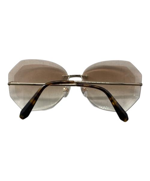 CHANEL（シャネル）CHANEL (シャネル) サングラス ゴールド サイズ:62□15 135の古着・服飾アイテム