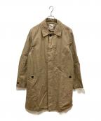 sage de cretサージュデクレ）の古着「ステンカラーコート」｜ベージュ