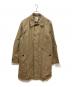 sage de cret（サージュデクレ）の古着「ステンカラーコート」｜ベージュ