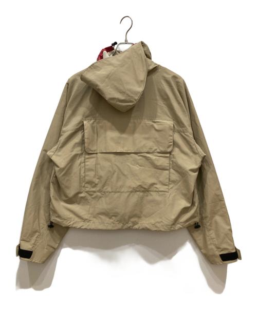 CAL O LINE（キャルオーライン）CAL O LINE (キャルオーライン) 別注限定 撥水フィッシングナイロンジャケット ベージュ サイズ:Ⅿの古着・服飾アイテム