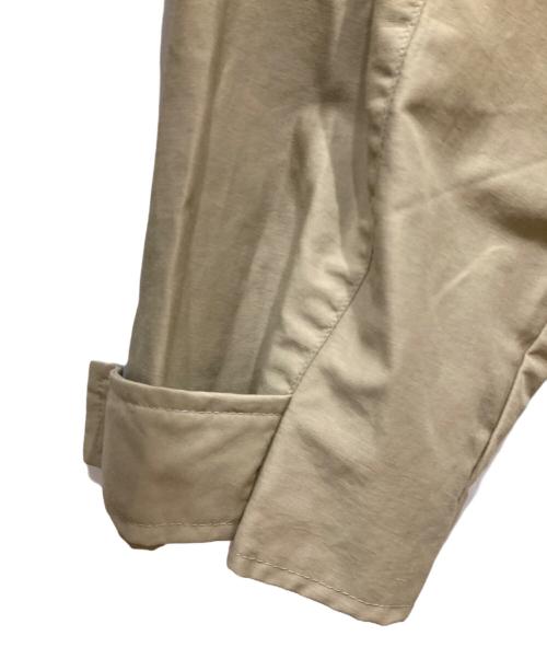 CAL O LINE（キャルオーライン）CAL O LINE (キャルオーライン) 別注限定 撥水フィッシングナイロンジャケット ベージュ サイズ:Ⅿの古着・服飾アイテム