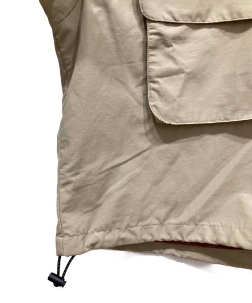 CAL O LINE（キャルオーライン）CAL O LINE (キャルオーライン) 別注限定 撥水フィッシングナイロンジャケット ベージュ サイズ:Ⅿの古着・服飾アイテム