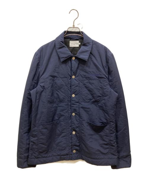 maison kitsune（メゾンキツネ）MAISON KITSUNE (メゾンキツネ) TECH WORKER JACKET ネイビー サイズ:SIZE XSの古着・服飾アイテム
