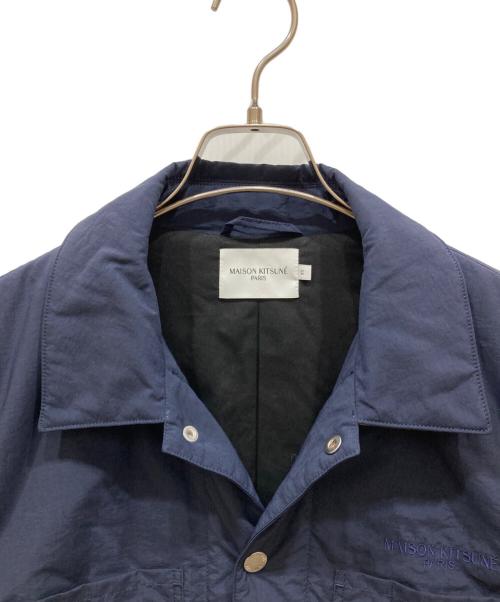 maison kitsune（メゾンキツネ）MAISON KITSUNE (メゾンキツネ) TECH WORKER JACKET ネイビー サイズ:SIZE XSの古着・服飾アイテム
