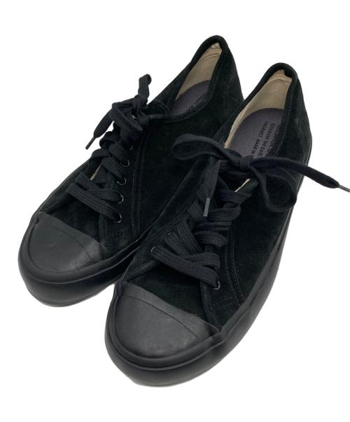 reproduction of found（リプロダクションオブファウンド）REPRODUCTION OF FOUND (リプロダクションオブファウンド) GERMAN MILITARY TRAINER ブラック サイズ:43の古着・服飾アイテム