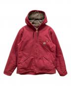 CarHarttカーハート）の古着「シエラジャケット」｜レッド