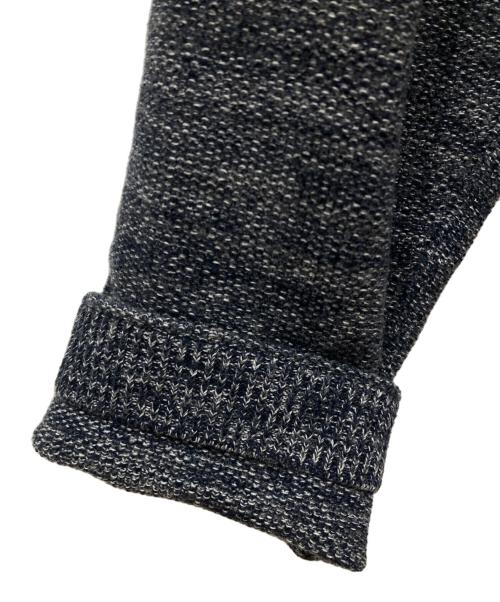 JOSEPH HOMME（ジョゼフ オム）JOSEPH HOMME (ジョゼフ オム) リンクスツイード ニットジャケット ネイビー サイズ:46の古着・服飾アイテム