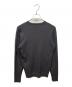 JOSEPH HOMME (ジョゼフ オム) レーヨンリンクス クルーネックニット グレー サイズ:SIZE 46：6000円