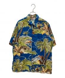 reyn spooner（レイン スプナー）の古着「アロハシャツ」｜ブルー