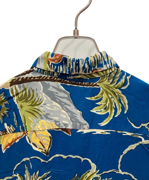 reyn spooner（レイン スプナー）reyn spooner (レイン スプナー) アロハシャツ ブルー サイズ:SIZE Mの古着・服飾アイテム