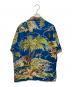 reyn spooner (レイン スプナー) アロハシャツ ブルー サイズ:SIZE M：8000円