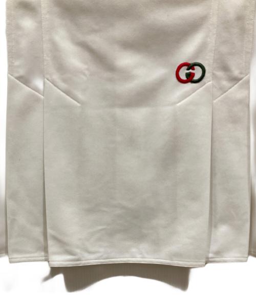 GUCCI（グッチ）GUCCI (グッチ) ノースリーブワンピース ホワイト サイズ:40の古着・服飾アイテム