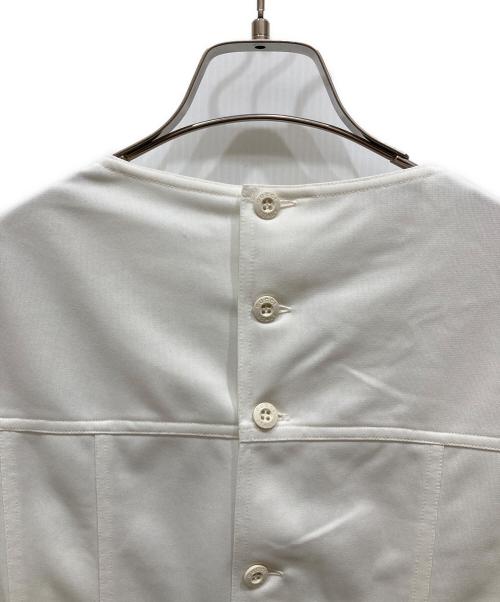 GUCCI（グッチ）GUCCI (グッチ) ノースリーブワンピース ホワイト サイズ:40の古着・服飾アイテム
