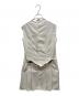 GUCCI (グッチ) ノースリーブワンピース ホワイト サイズ:40：10000円