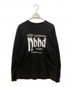 NEIGHBORHOODネイバーフッド）の古着「ロゴプリントカットソー」｜ブラック