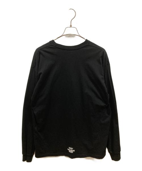 NEIGHBORHOOD（ネイバーフッド）NEIGHBORHOOD (ネイバーフッド) ロゴプリントカットソー ブラック サイズ:XLの古着・服飾アイテム