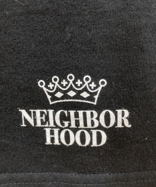 NEIGHBORHOOD（ネイバーフッド）NEIGHBORHOOD (ネイバーフッド) ロゴプリントカットソー ブラック サイズ:XLの古着・服飾アイテム