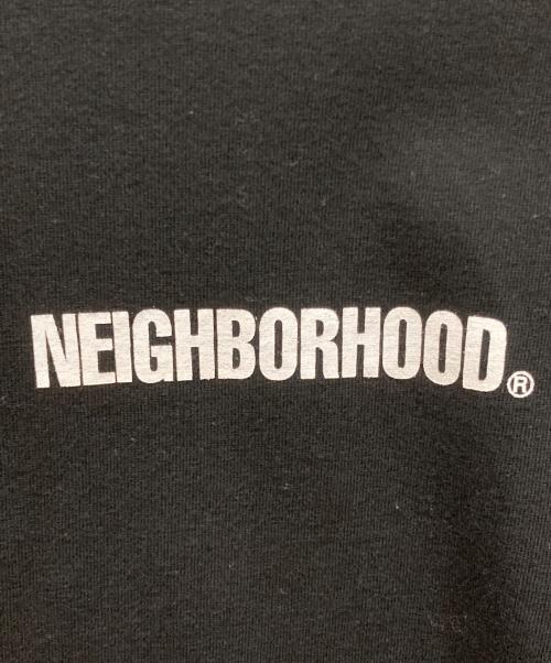 NEIGHBORHOOD（ネイバーフッド）NEIGHBORHOOD (ネイバーフッド) ロゴプリントカットソー ブラック サイズ:XLの古着・服飾アイテム