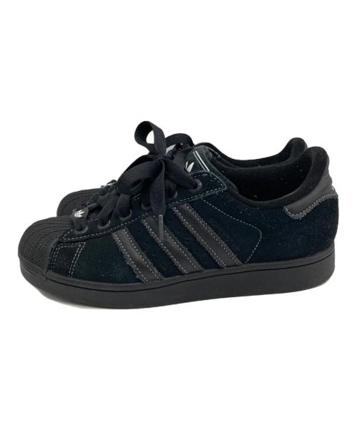 adidas（アディダス）adidas (アディダス) スーパースターⅡ ブラック サイズ:26の古着・服飾アイテム