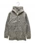 A BATHING APE（ア ベイシング エイプ）の古着「総柄刺繍ジップパーカー」｜グレー