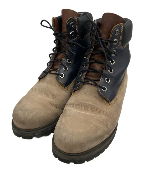 Timberland（ティンバーランド）Timberland (ティンバーランド) 6 Inch Premium Boot ベージュ×ブラック サイズ:8Wの古着・服飾アイテム