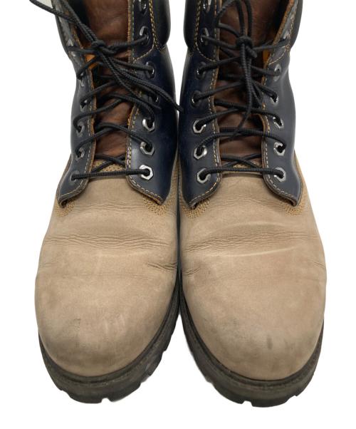 Timberland（ティンバーランド）Timberland (ティンバーランド) 6 Inch Premium Boot ベージュ×ブラック サイズ:8Wの古着・服飾アイテム