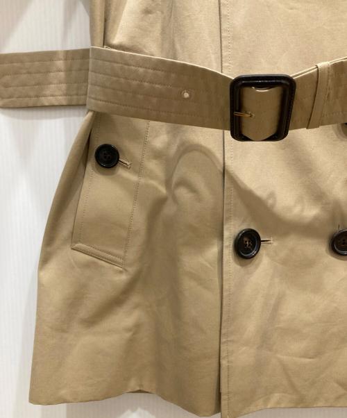 BURBERRY（バーバリー）BURBERRY (バーバリー) THE SANDRINGHAM-SHORT トレンチコート ベージュ サイズ:48の古着・服飾アイテム