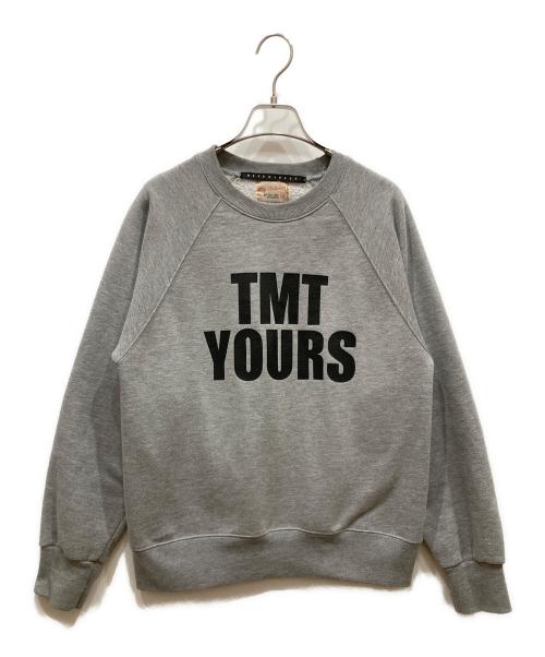 TMT（ティーエムティー）TMT (ティーエムティー) プリントスウェット グレー サイズ:不明の古着・服飾アイテム