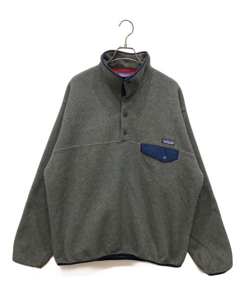 Patagonia（パタゴニア）Patagonia (パタゴニア) ライトウェイト・シンチラ・スナップT・プルオーバー グレー サイズ:Ⅼの古着・服飾アイテム