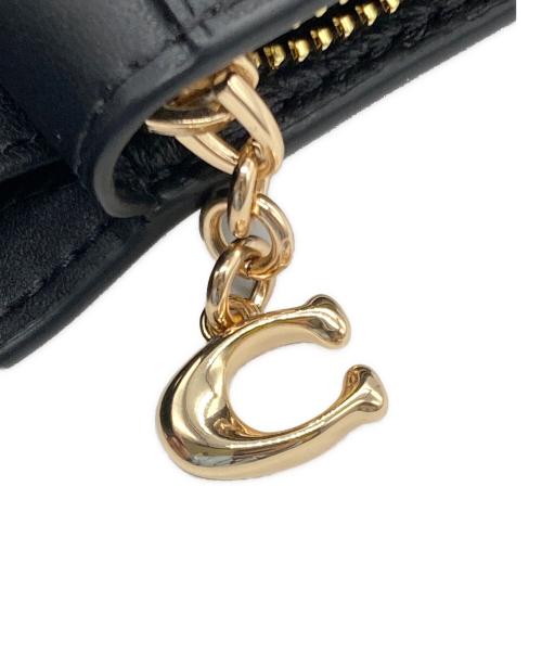 COACH（コーチ）COACH (コーチ) 2つ折り財布 ブラック 未使用品の古着・服飾アイテム