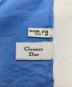 中古・古着 Christian Dior (クリスチャン ディオール) トロッターシルクスカーフ ブルー×ホワイト：7000円