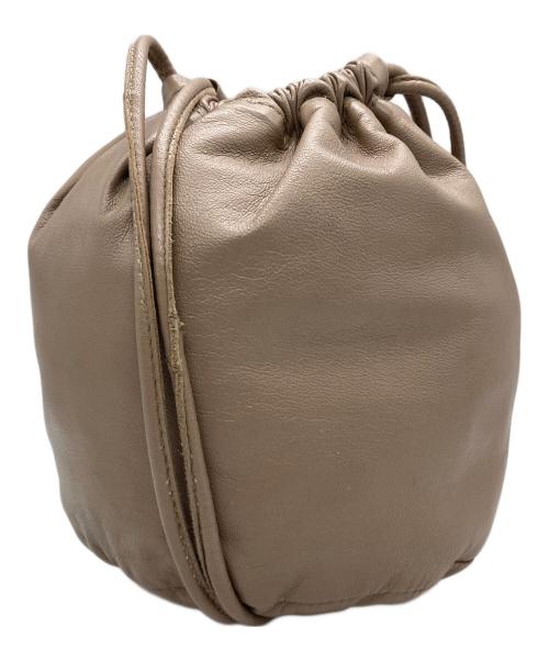 Ayakawasaki（アヤカワサキ）Ayakawasaki (アヤカワサキ) drawstring bag ベージュの古着・服飾アイテム