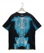 xgエックスジー）の古着「Alien X-Ray Tee」｜ブラック×ブルー